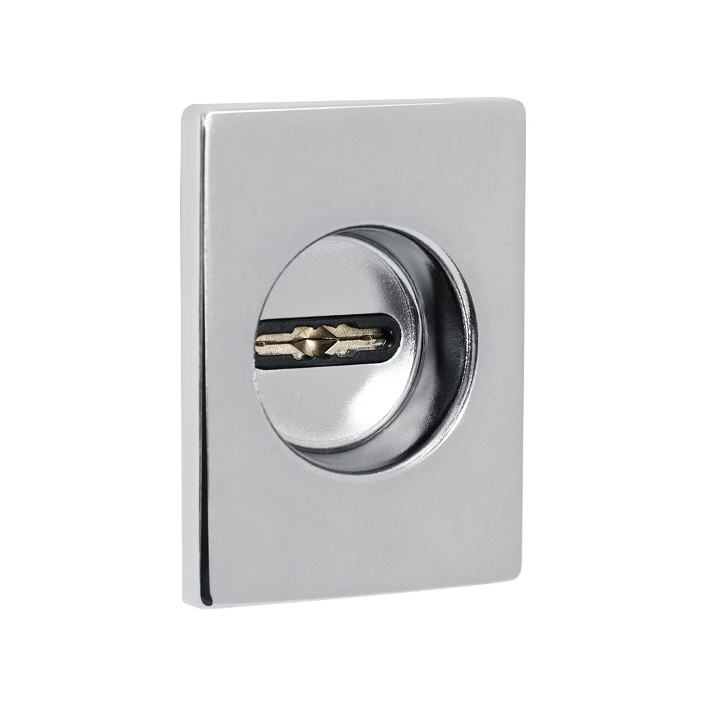 Фото Накладка на сувальдный замок ESC.S-auto.RL/U/K.477 СР-8 хром