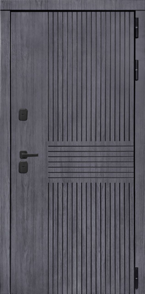 Входная дверь ДвериПРО Берген фл-608 винорит white DPRO196678 внешняя сторона