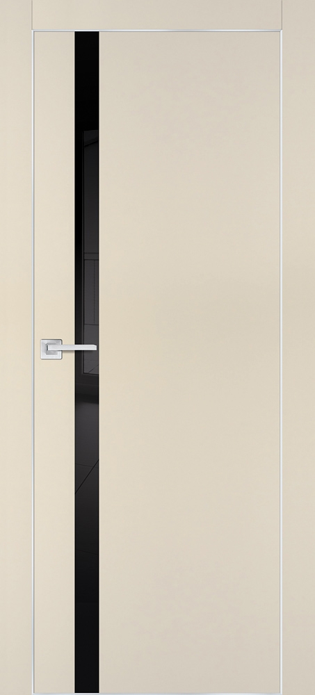 Фото Межкомнатная дверь PX-8  AL кромка с 4-х ст. Бежевый матовый