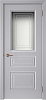 Межкомнатная дверь Смальта-44 Серый ral 7036